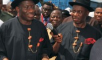 (L-R) President Goodluck Jonathan an Rivers State Governor Rotimi Amaehi when the going was good