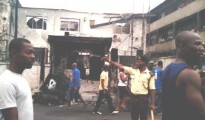 Remains of Sterling Bank building ...Pics by Urhobotoday