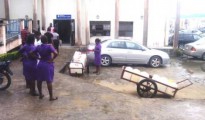 BAYELSA_WATER vendor supply hawking water in front of hospital