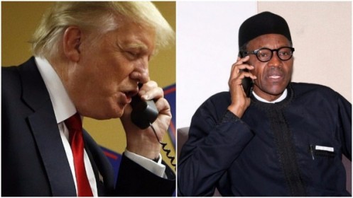 Trump-and-Buhari-on-PHone-600x338