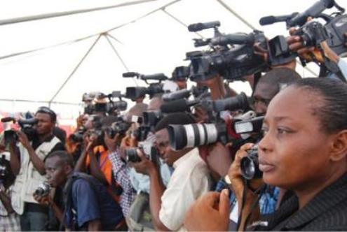 Journalists-on-protest