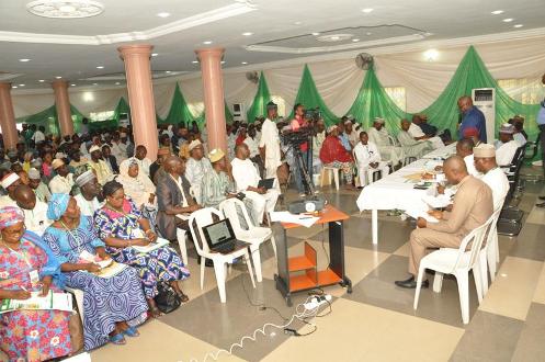 PIC 1; Participants at the Sectoral Stakeholders Workshop on Reduction of Substandard Good in Nigeria North West Zone/Improvement of Agricultural Produce for Export in Kaduna on Tuesday.. Photo: BASHIR BELLO 