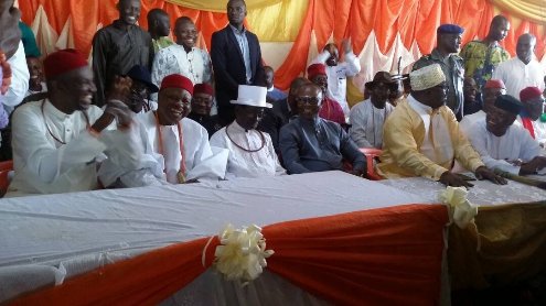 Dr. Cairo Ojougboh defected with Chief Ogbaburhon, Chief Ogbetuo and their supporters at Agbor, Ika South LGA. The Defectors were received by the Delta State APC leader, Olorogun O’tega Emerhor, South South APC Chairman; Ntufam Hilliard Eta, Honourable Minister of Petrolem State; Dr Ibe Kachukwu, Diokpa Engr. Hyacinth Enuha, Olorogun Cyril Ogodo, Hon. Halims Agoda, Chief Fred Oloko, Chief George Okafor.