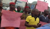 Ndokwa Youths Protesting
