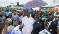 Buhari And Entourage