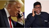 Trump And Buhari On Phone 600x338