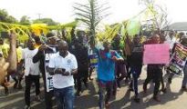 URHOBO YOUTHS PROTESTING