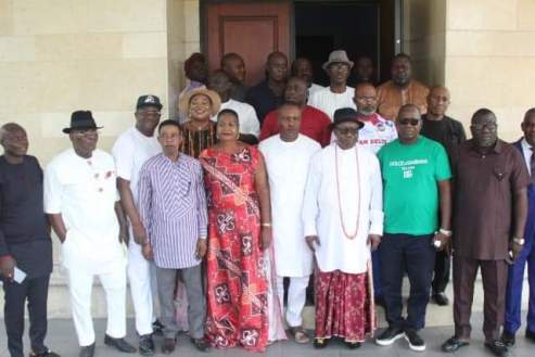 Uduaghan Hosts  Burutu PDP Leaders, Urges  Aggrieved Member To Remain In Party