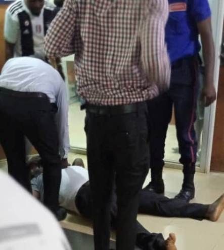 Delta:Man Slumps, Dies Inside First Bank Agbor After Several Hours Of Waiting To Withdraw Cash