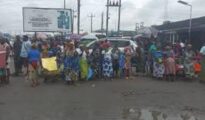 Protesting Otovwodo Women